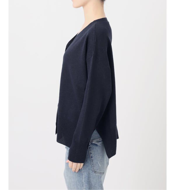 FRAMeWORK「ペーパーコットン Vカーディガン」|カーディガン|