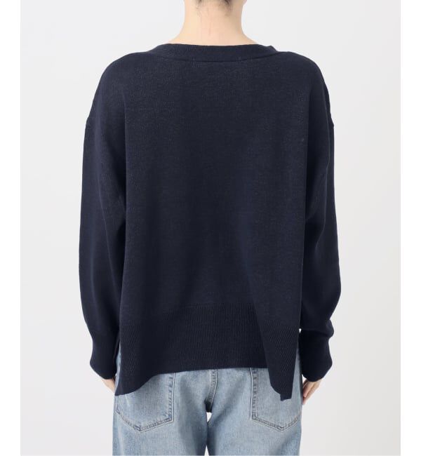 FRAMeWORK「ペーパーコットン Vカーディガン」|カーディガン|