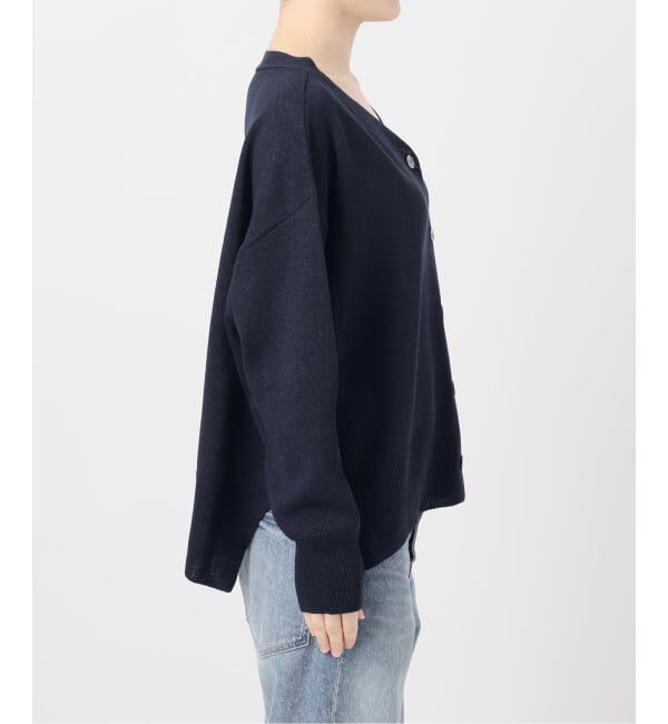 FRAMeWORK「ペーパーコットン Vカーディガン」|カーディガン|