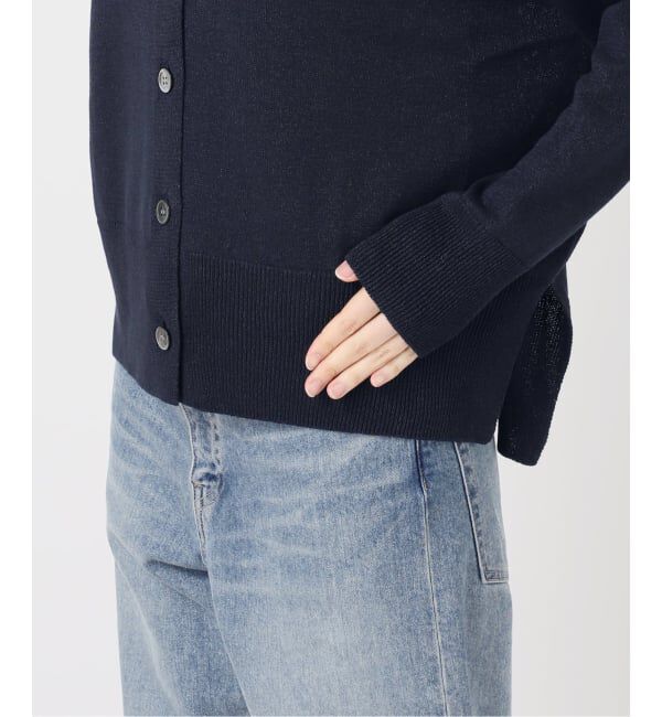 FRAMeWORK「ペーパーコットン Vカーディガン」|カーディガン|