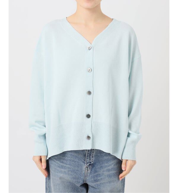 FRAMeWORK「ペーパーコットン Vカーディガン」|カーディガン|