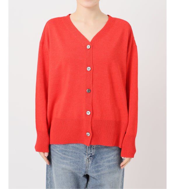 FRAMeWORK「ペーパーコットン Vカーディガン」|カーディガン|