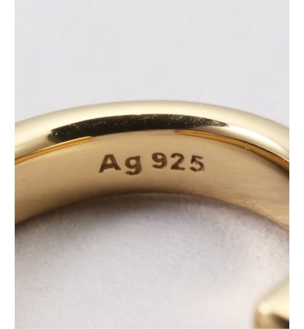 Spick and Span「《一部店舗+WEB限定》BAQLESS / バックレス Embrace Sage Gold」|ピアス|