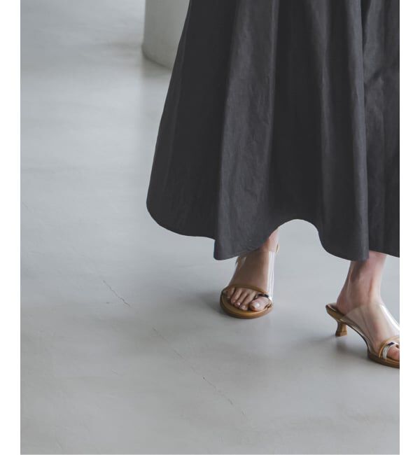 NOBLE「《予約》ベルテッドフィット&フレアワンピース」|ワンピース|