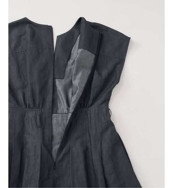 NOBLE「《予約》ベルテッドフィット&フレアワンピース」|ワンピース|