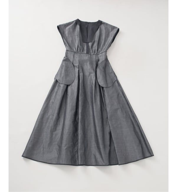 NOBLE「《予約》ベルテッドフィット&フレアワンピース」|ワンピース|