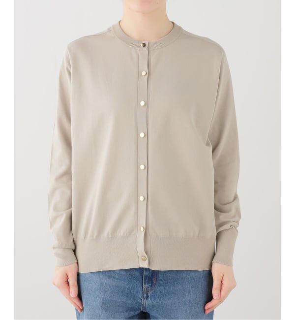 FRAMeWORK「CO/PL 18Gクルーカーディガン」|カーディガン|