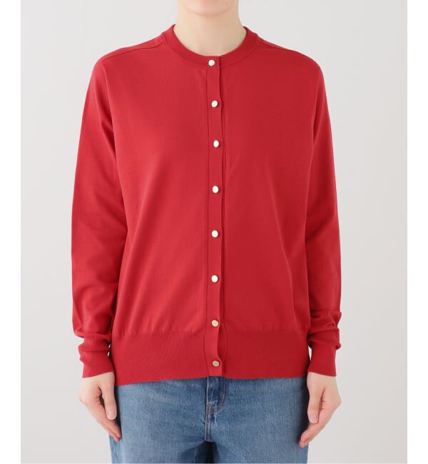 FRAMeWORK「CO/PL 18Gクルーカーディガン」|カーディガン|