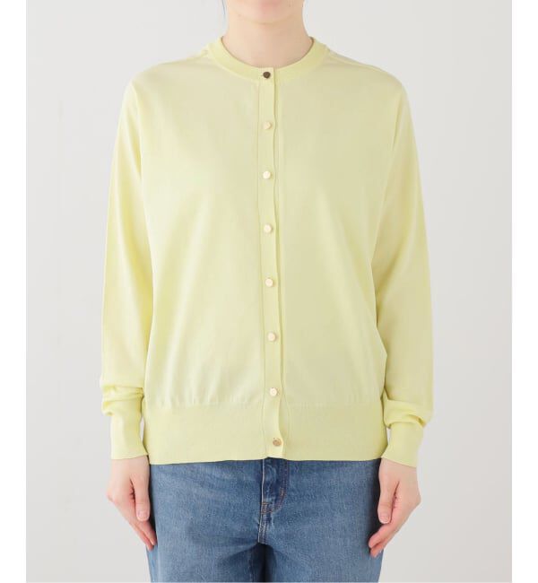 FRAMeWORK「CO/PL 18Gクルーカーディガン」|カーディガン|