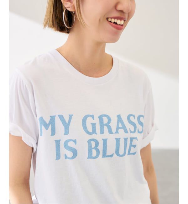FRAMeWORK「≪予約≫BLUESCENTRIC MY GRASS IS BLUE TEE」|Tシャツ・カットソー|