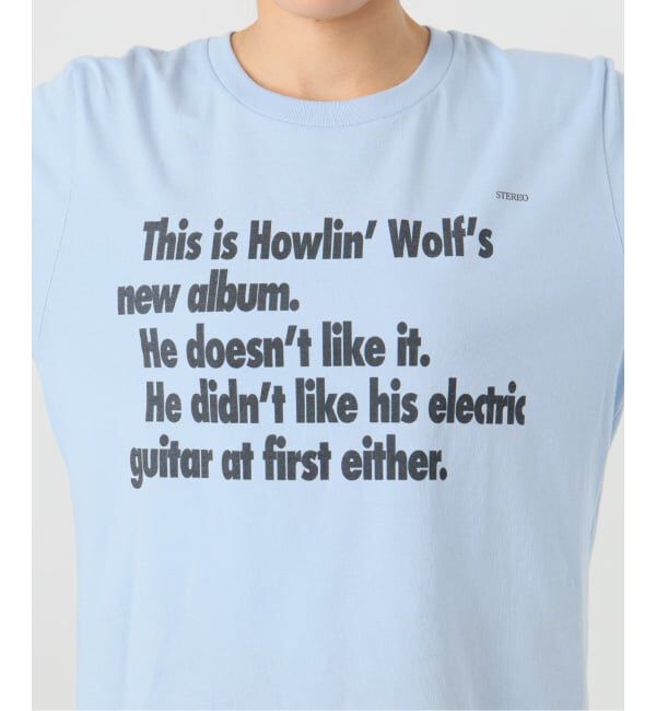 FRAMeWORK「≪予約≫BLUESCENTRIC THIS IS HOWLIN TEE」|Tシャツ・カットソー|