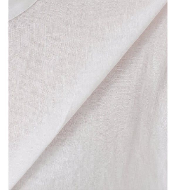 FRAMeWORK「≪追加予約≫フレンチリネンバンドカラーシャツ 2」|シャツ・ブラウス|