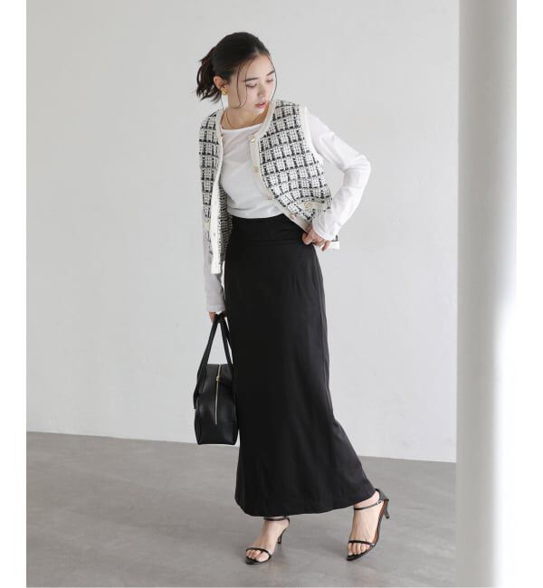  「【洗える】ドレープシアーカットソー」|Tシャツ・カットソー|