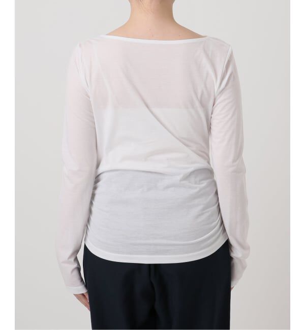  「【洗える】ドレープシアーカットソー」|Tシャツ・カットソー|