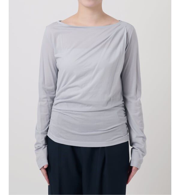  「【洗える】ドレープシアーカットソー」|Tシャツ・カットソー|