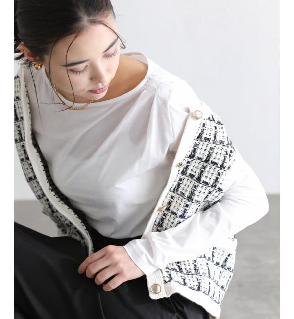  「【洗える】ドレープシアーカットソー」|Tシャツ・カットソー|