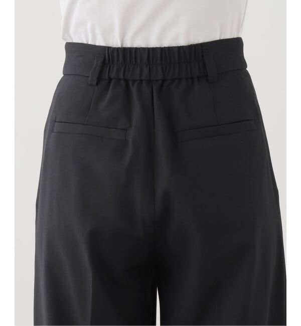  「【洗える】タックポケットワイドパンツ」|スラックス|