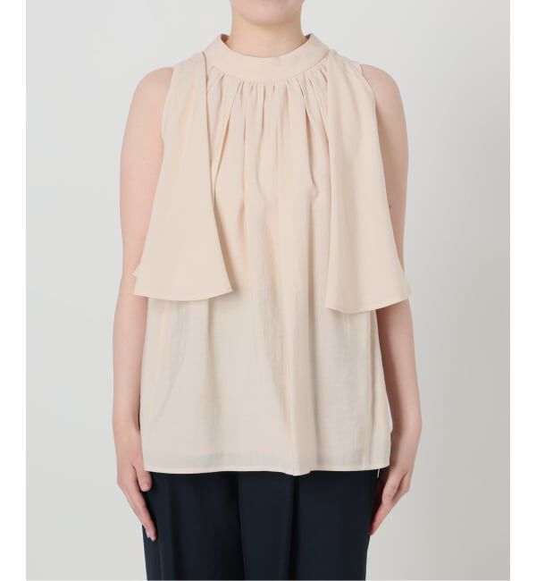  「《予約》2WAYショルダースリットブラウス」|シャツ・ブラウス|