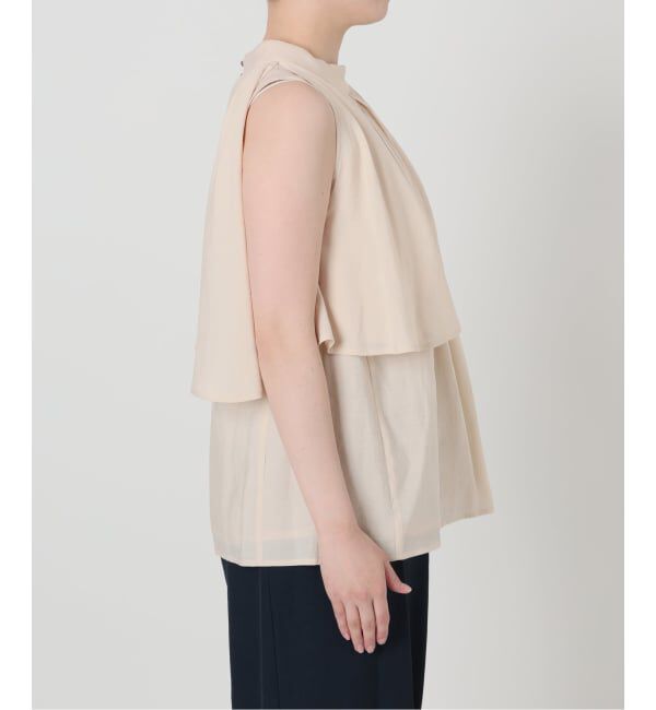  「《予約》2WAYショルダースリットブラウス」|シャツ・ブラウス|