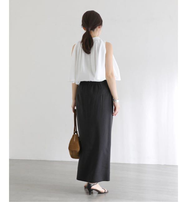  「《予約》2WAYショルダースリットブラウス」|シャツ・ブラウス|