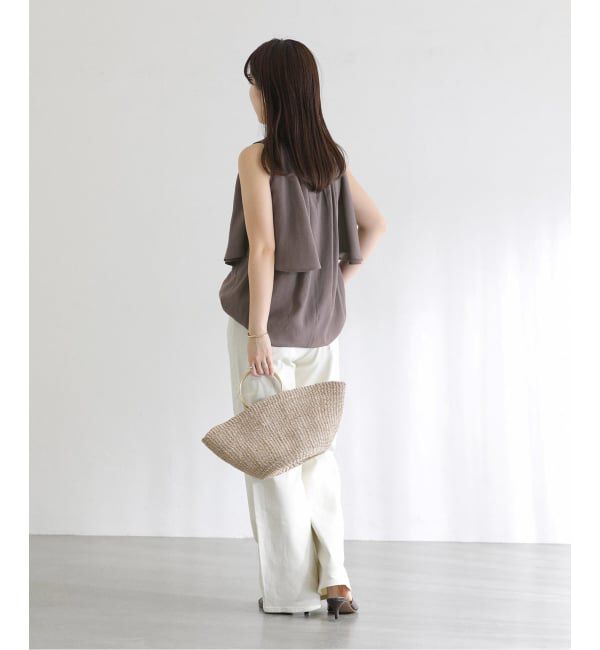  「《予約》2WAYショルダースリットブラウス」|シャツ・ブラウス|