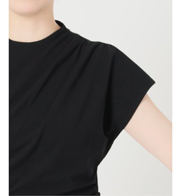  「《予約》【洗える】ドレープフレンチカットソー」|Tシャツ・カットソー|