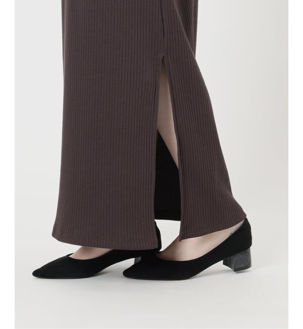  「《予約》【洗える】2WAYレースリブワンピース」|ワンピース|