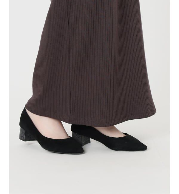  「《予約》【洗える】2WAYレースリブワンピース」|ワンピース|