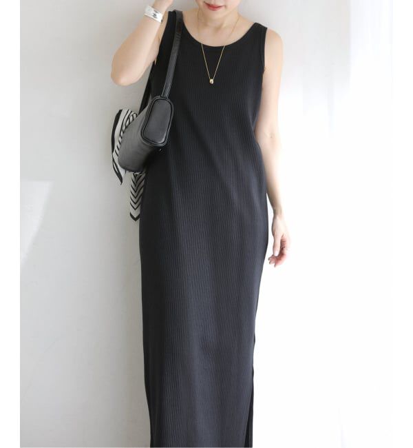  「《予約》【洗える】2WAYレースリブワンピース」|ワンピース|