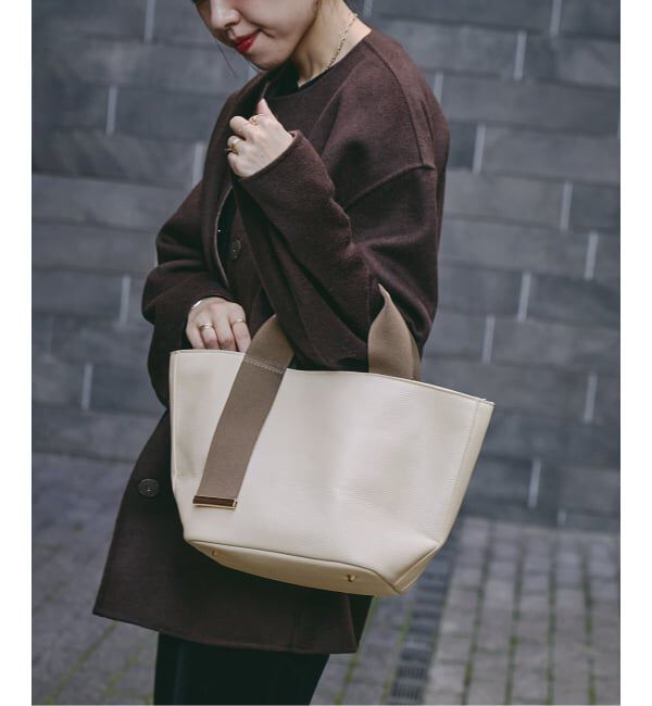  「《追加予約3/大容量&500mlペットボトル収納◎》LE TALON BELT M トート」|トートバッグ|