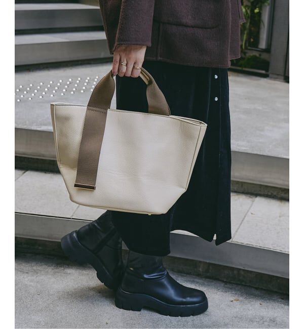  「《追加予約3/大容量&500mlペットボトル収納◎》LE TALON BELT M トート」|トートバッグ|