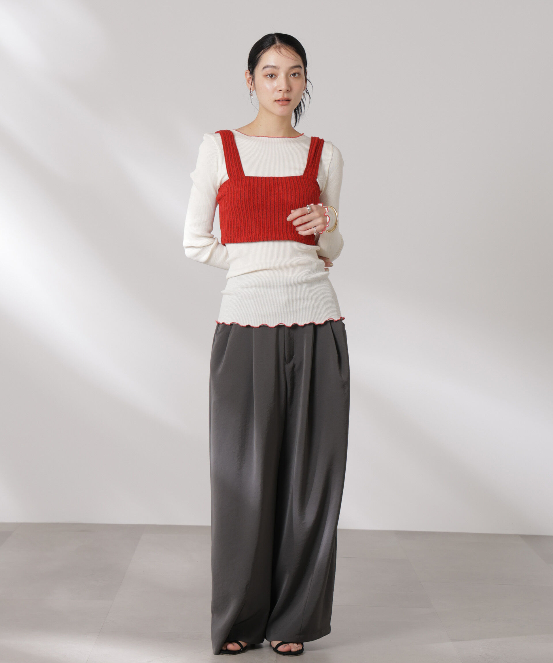 nano･universe「RITA ROW/ECLAT BUSTIER」|Tシャツ・カットソー|