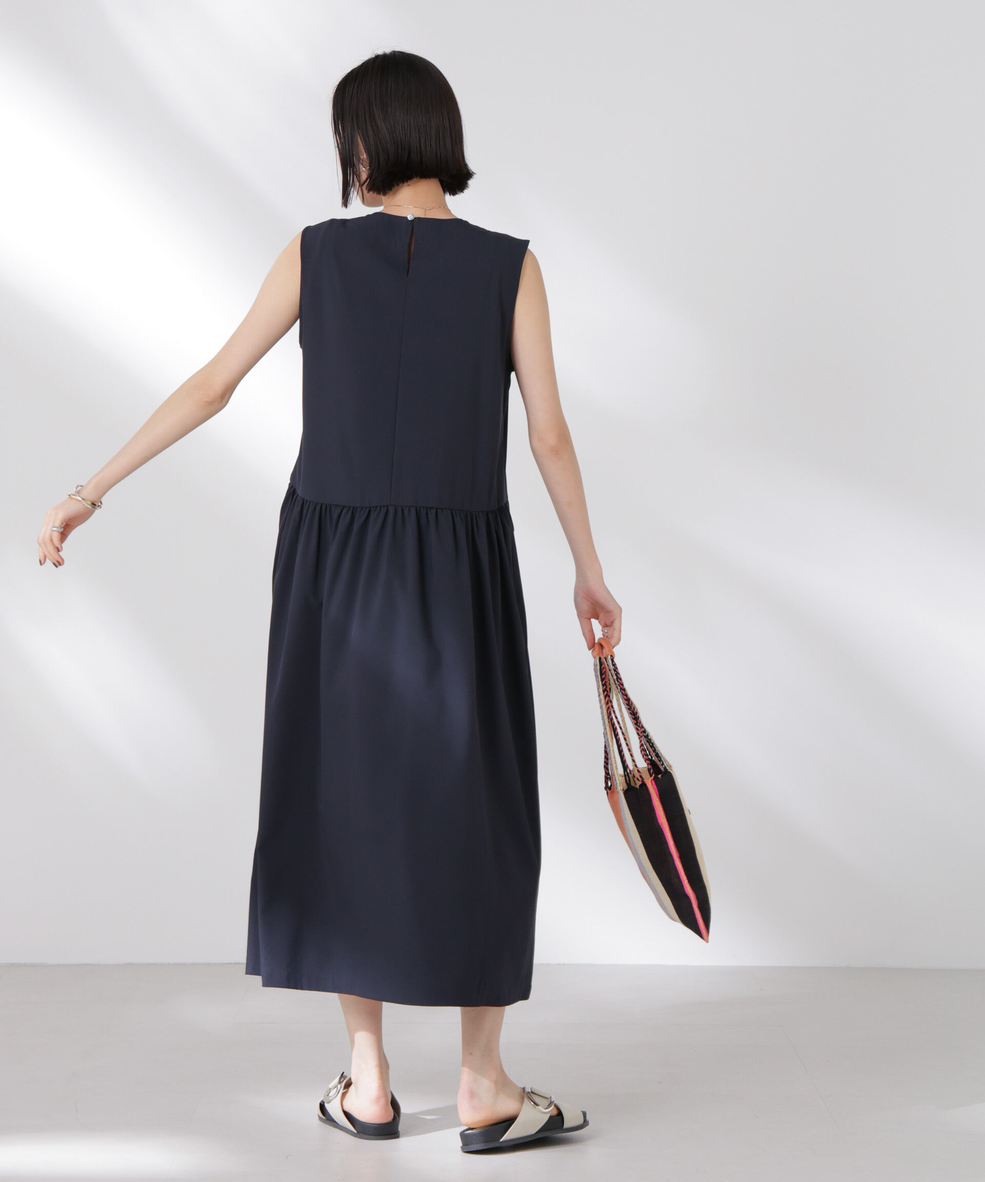 nano･universe「ウェスト切り替えワンピース」|ワンピース|