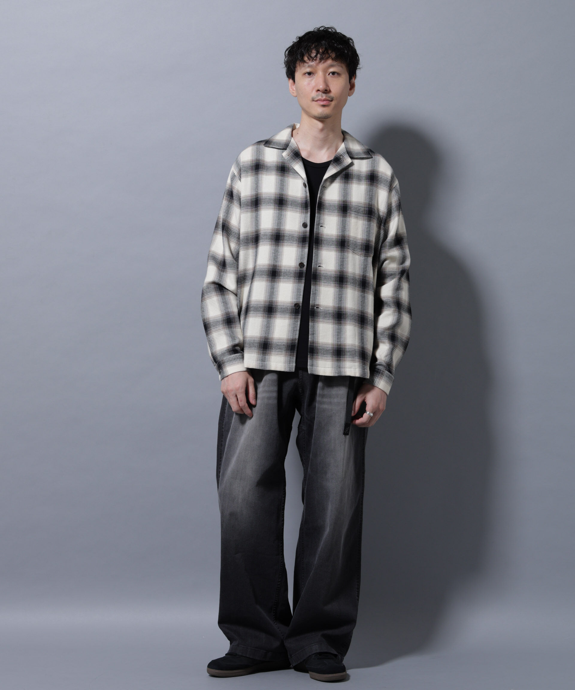 nano･universe「Gramicci/別注 BUGGY DENIM PANT」|チノ|