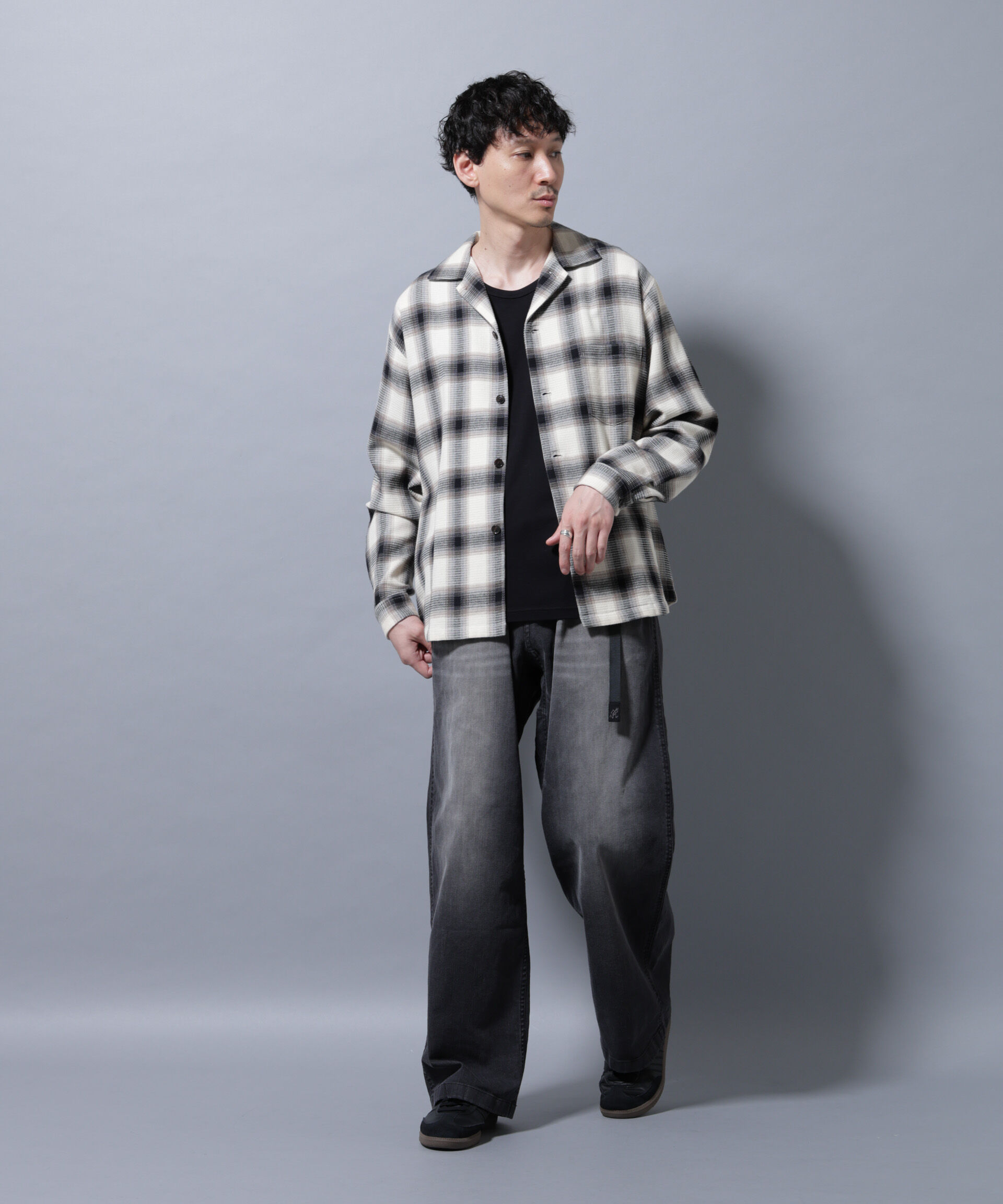 nano･universe「Gramicci/別注 BUGGY DENIM PANT」|チノ|