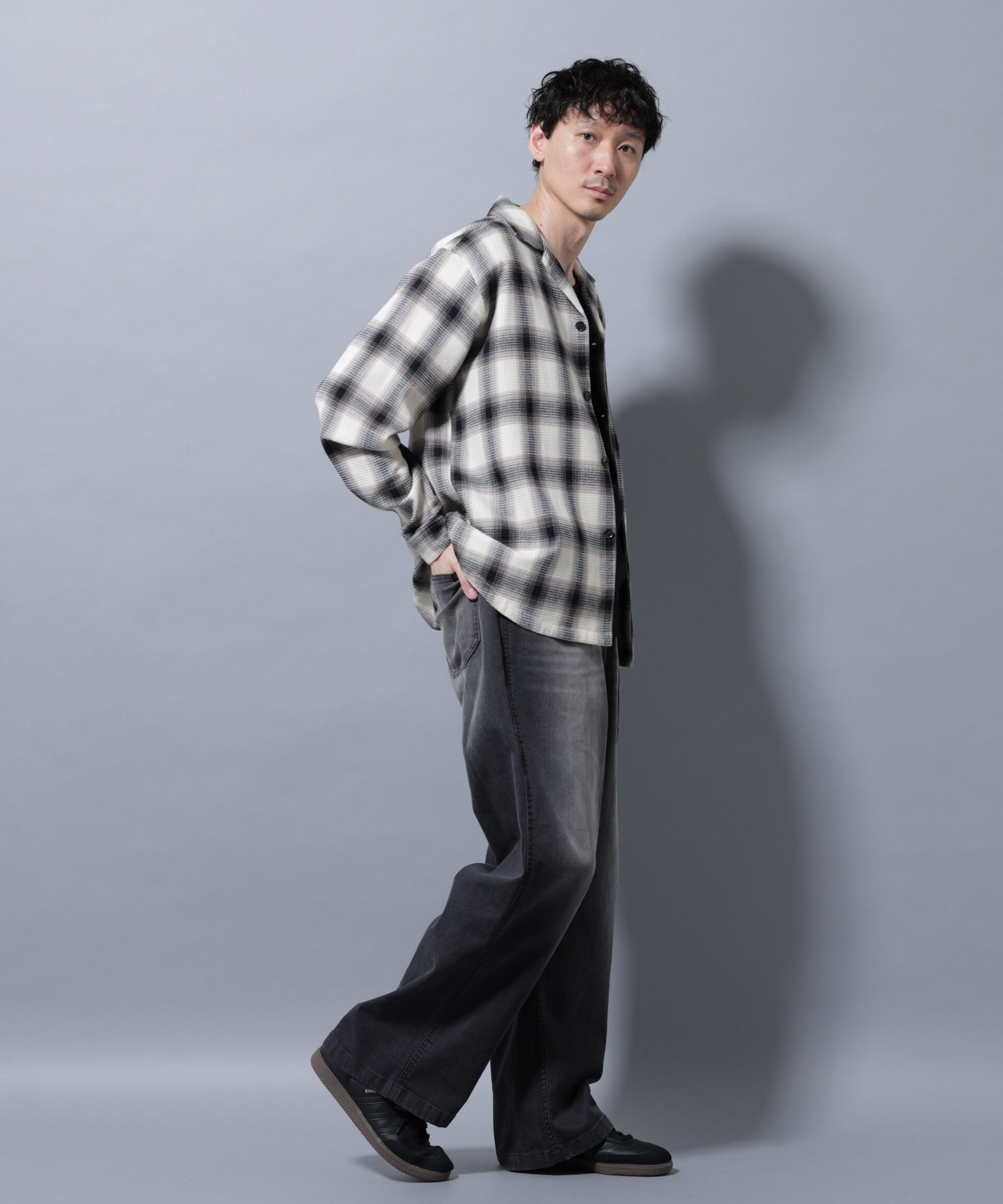 nano･universe「Gramicci/別注 BUGGY DENIM PANT」|チノ|