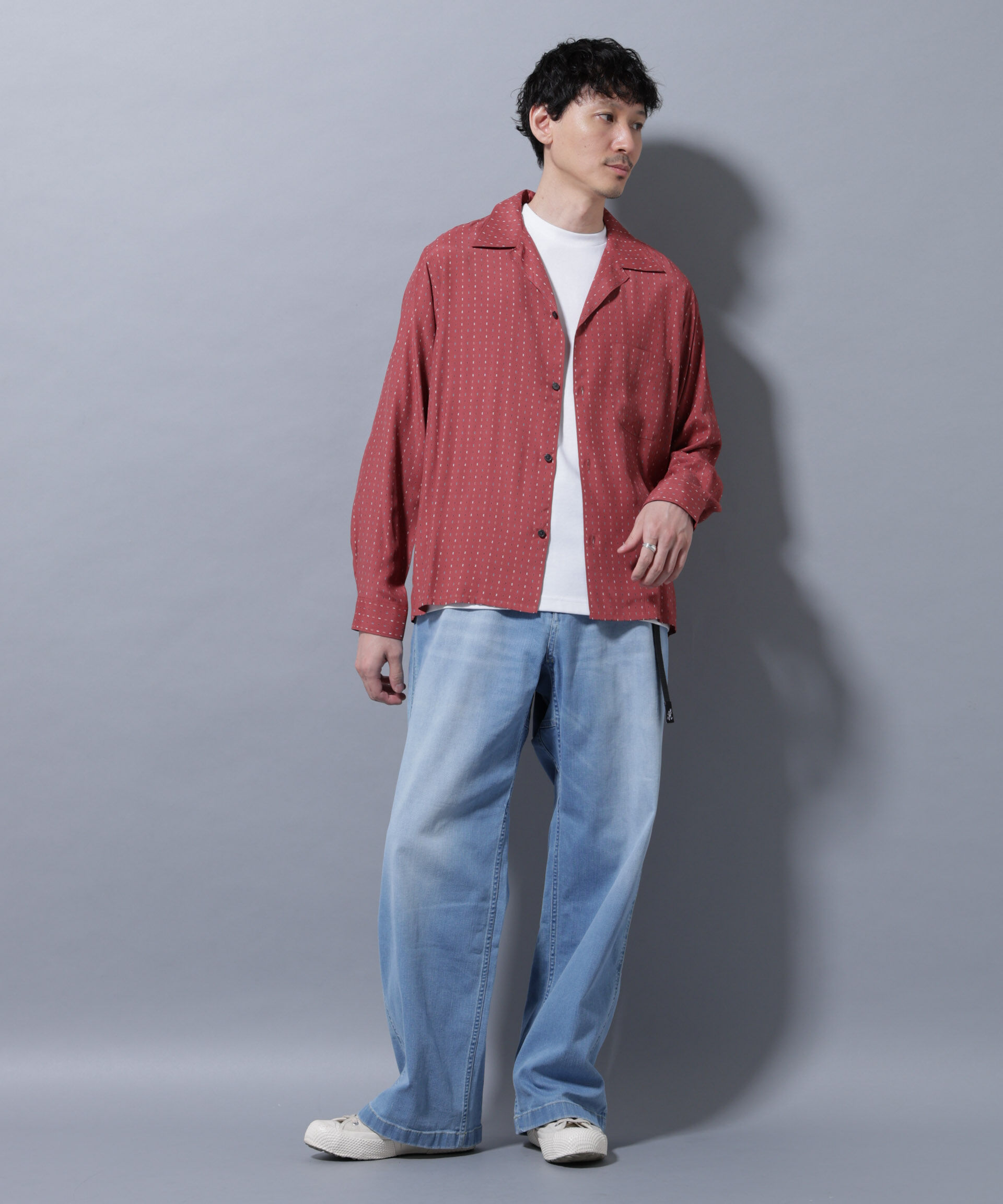 nano･universe「Gramicci/別注 BUGGY DENIM PANT」|チノ|