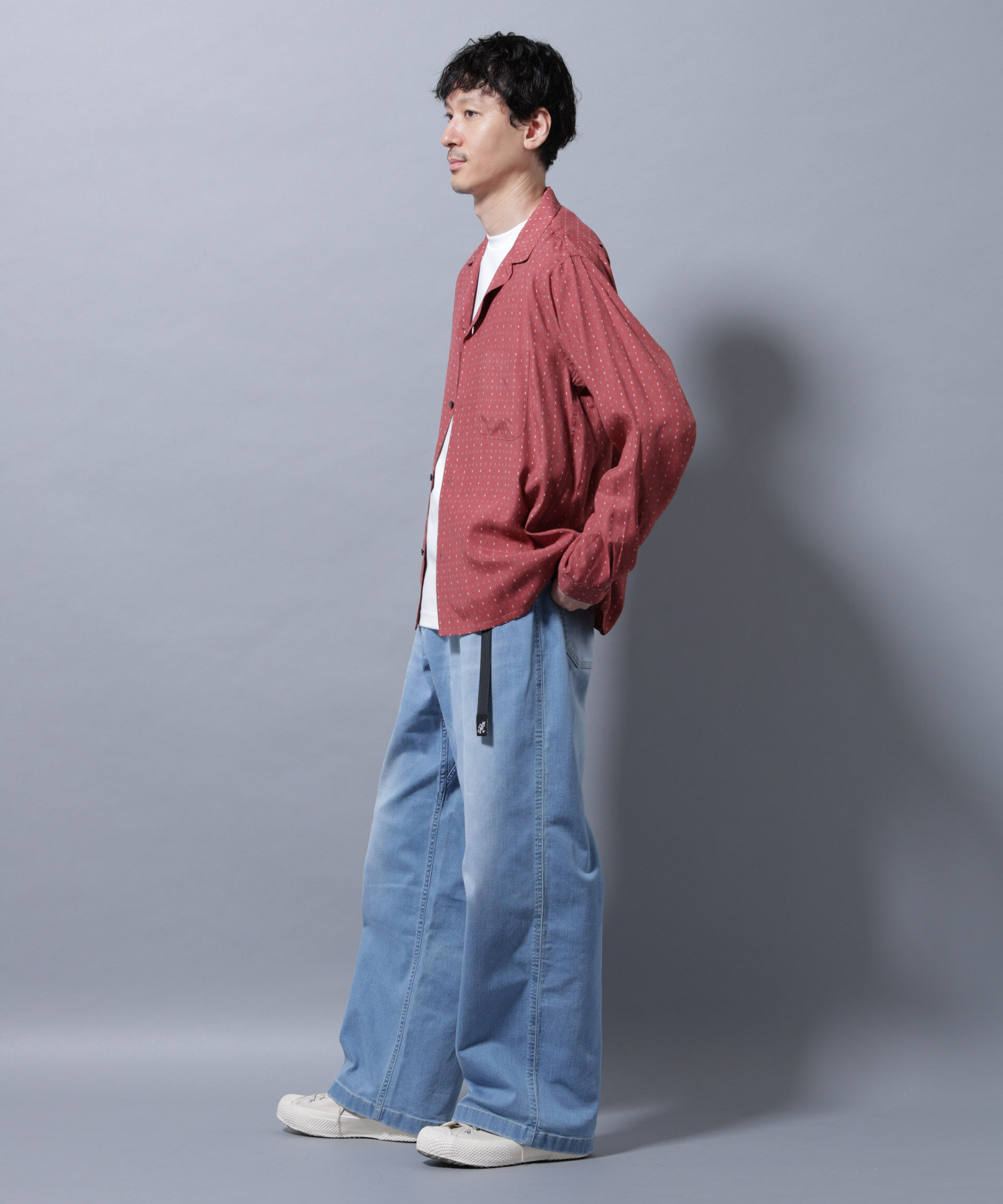 nano･universe「Gramicci/別注 BUGGY DENIM PANT」|チノ|