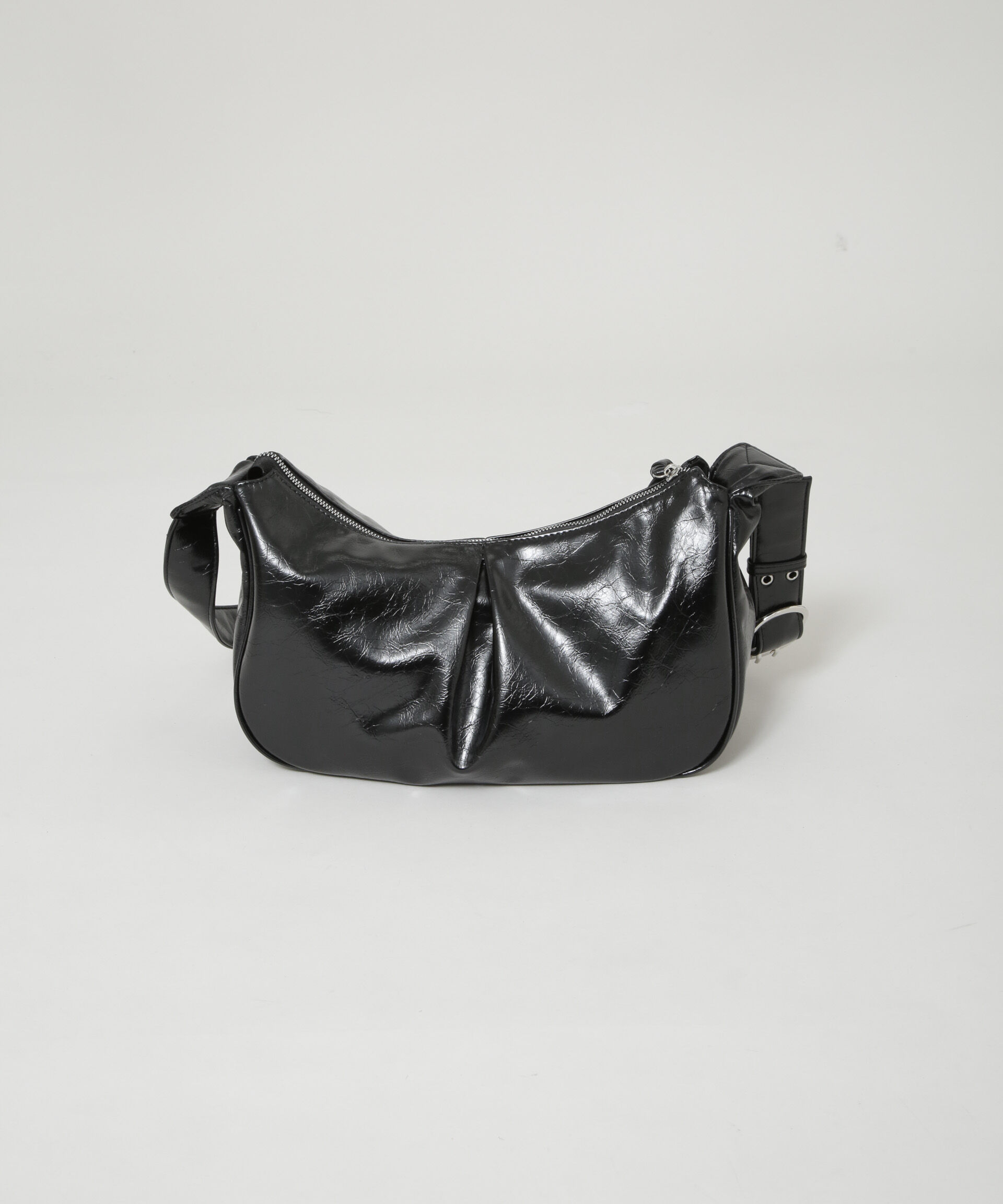 nano･universe「ベルトディテールラウンドショルダーバッグ」|ショルダー・メッセンジャー|