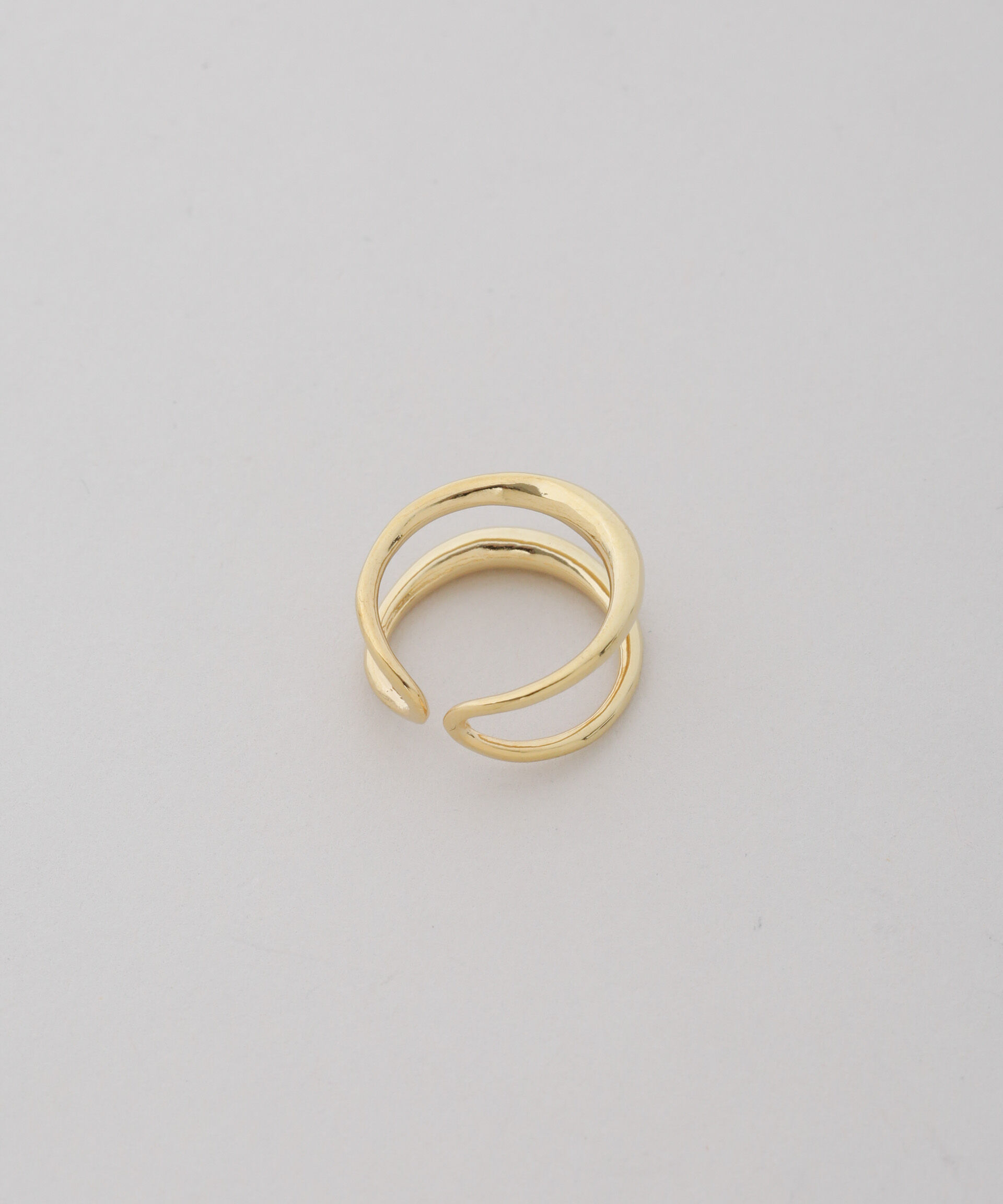 nano･universe「2連風デザインリング」|リング|