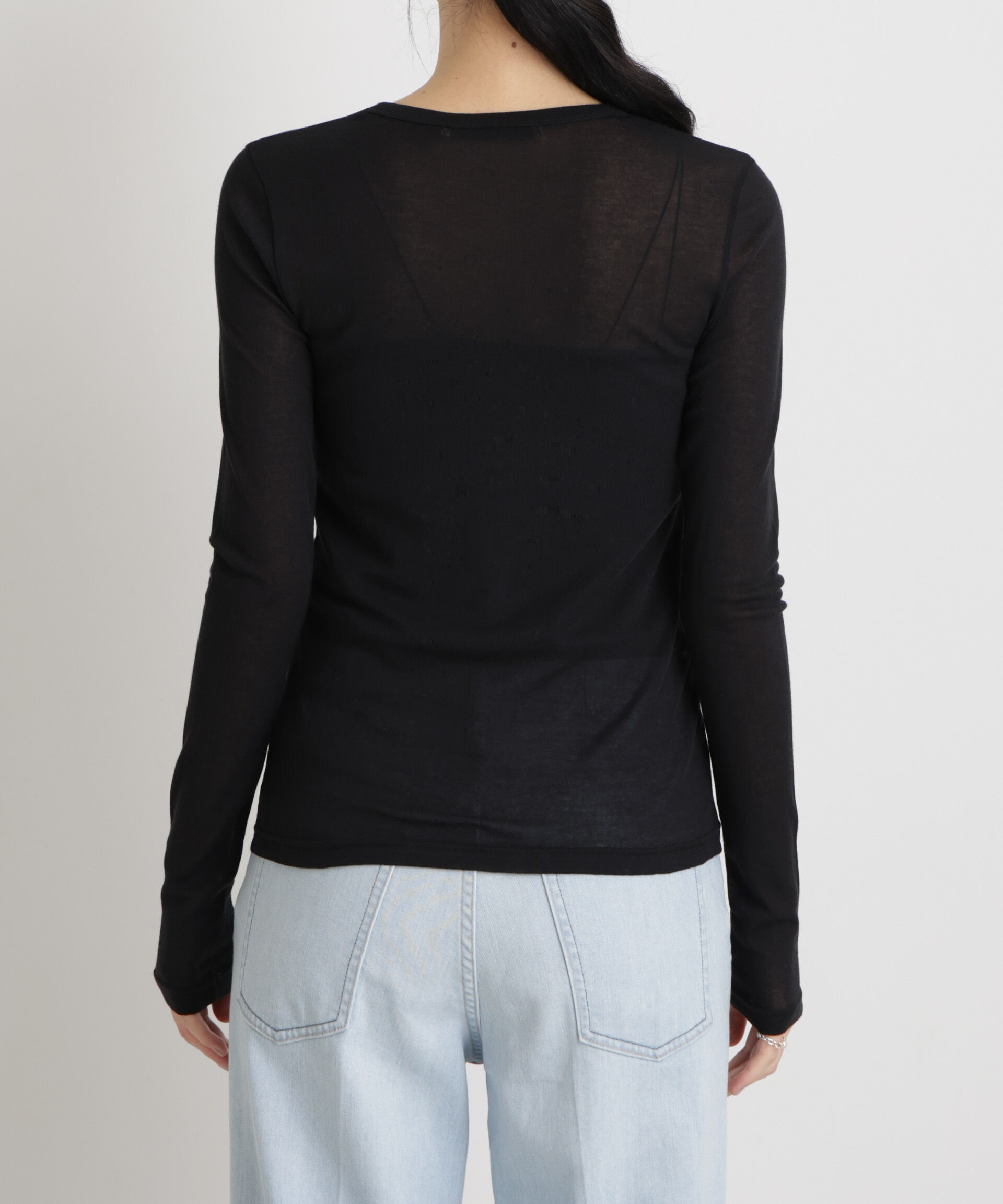 nano･universe「シアーツイストフライスロンT」|Tシャツ・カットソー|