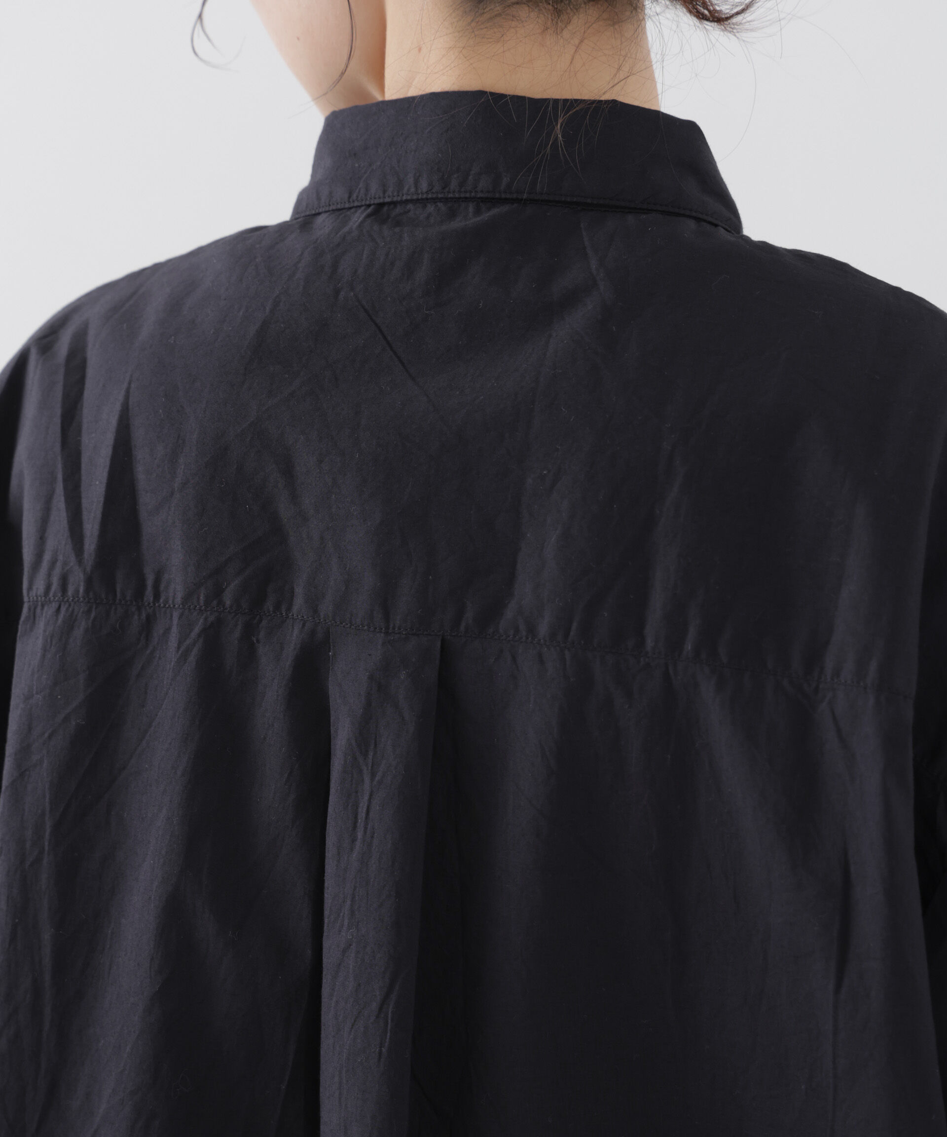 nano･universe「made in INDIA エンブロイダリーヨークシャツ」|シャツ・ブラウス|