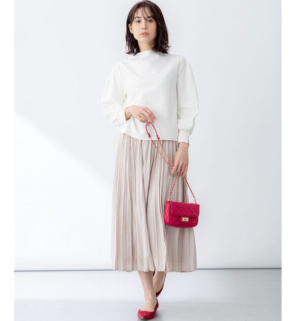 組曲「【WEB限定・2SET】ポンチトップス&times;プリーツスカートセットアップ」|スーツ|