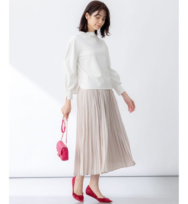 組曲「【WEB限定・2SET】ポンチトップス&times;プリーツスカートセットアップ」|スーツ|