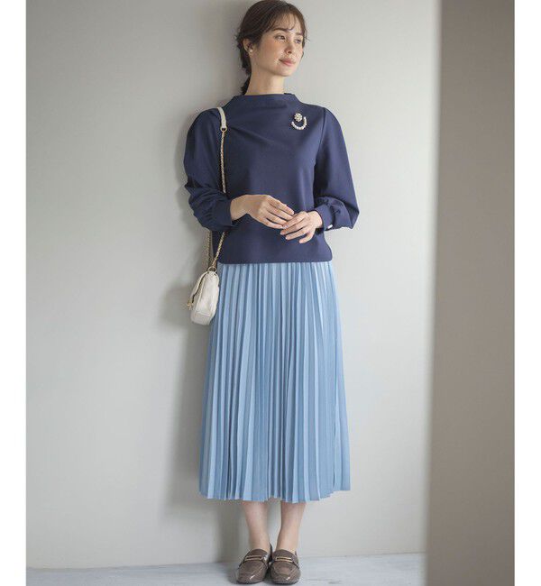 組曲「【WEB限定・2SET】ポンチトップス&times;プリーツスカートセットアップ」|スーツ|