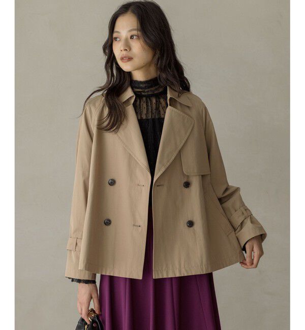 組曲「タイプライターショート トレンチコート」|トレンチコート|