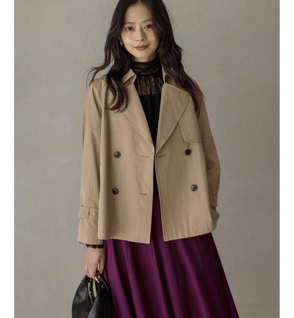 組曲「タイプライターショート トレンチコート」|トレンチコート|