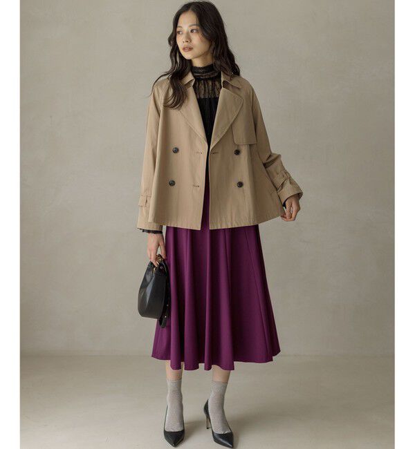 組曲「タイプライターショート トレンチコート」|トレンチコート|