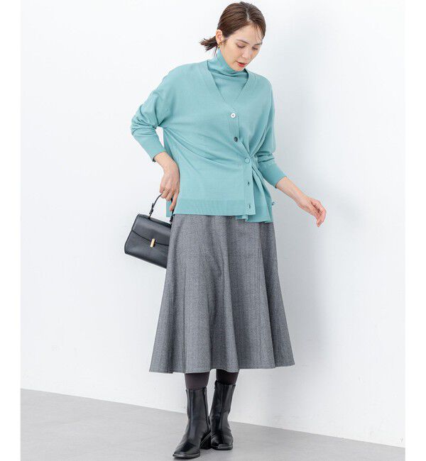 組曲「ツイル起毛フレア スカート」|スカート|