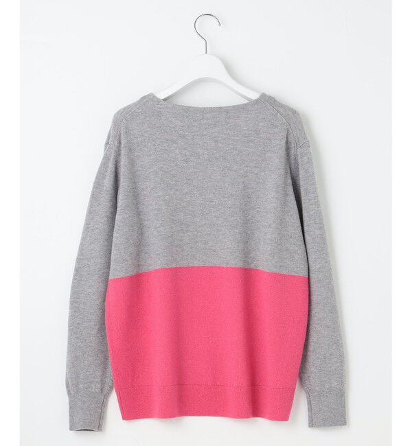 自由区「【洗える】セミウーステッドウールボートネック ニット」|ニット・セーター|